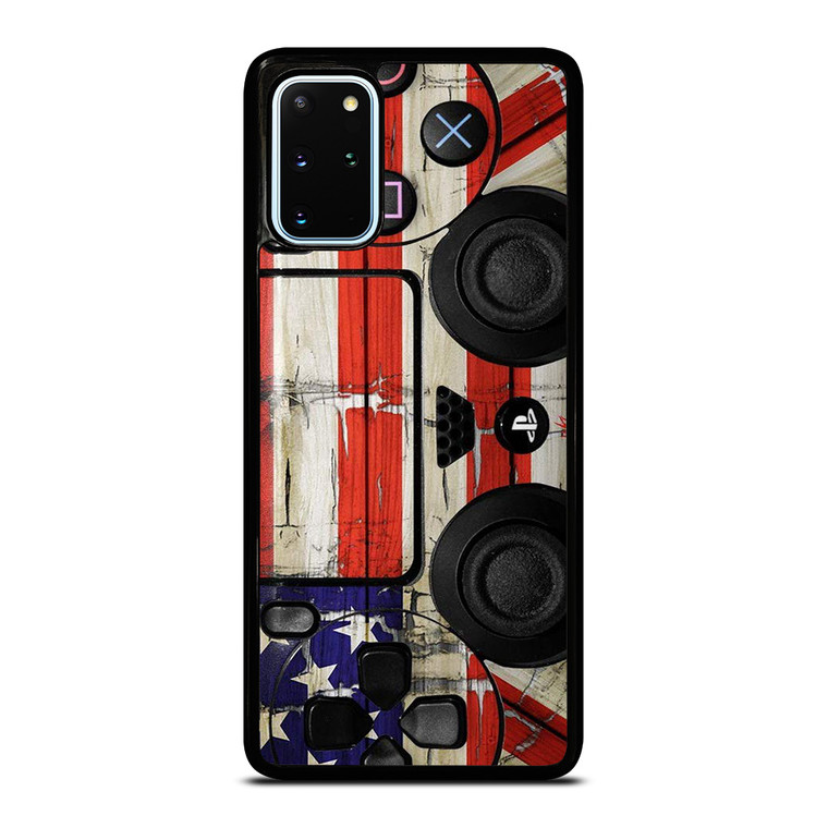 PS4 CONTROLLER AMERICAN Samsung Galaxy S20 Plus Case