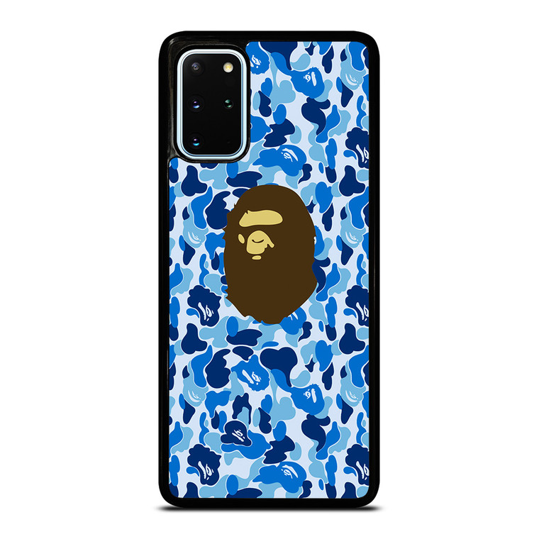 CAMO BAPE LOGO 3 Samsung Galaxy S20 Plus Case