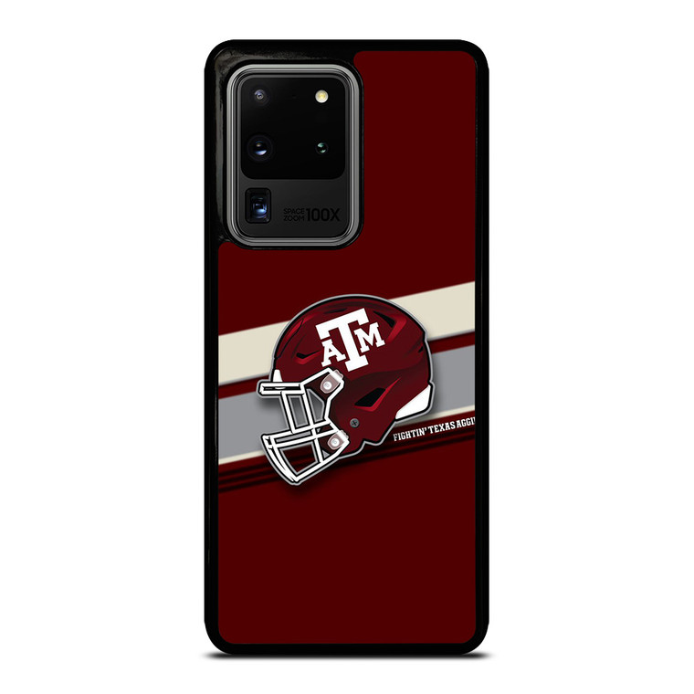 TEXAS A&M AGGIE HELMET 2 Samsung Galaxy S20 Ultra Case