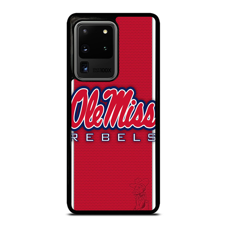 OLE MISS REBELS Samsung Galaxy S20 Ultra Case