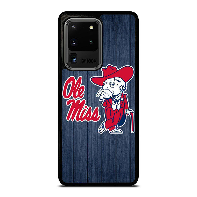 OLE MISS BASEBALL LOGO Samsung Galaxy S20 Ultra Case