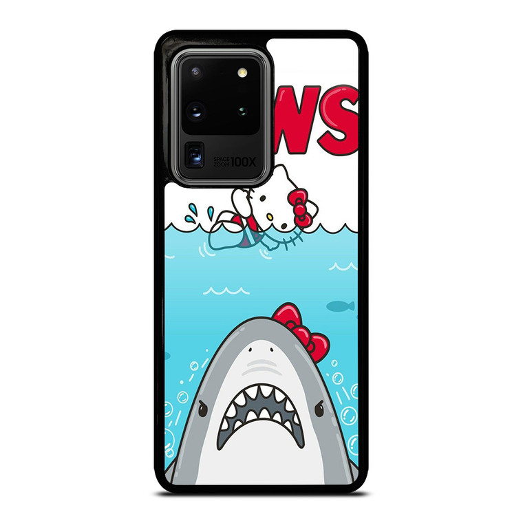 JAWS VS HELLO KITTY Samsung Galaxy S20 Ultra Case