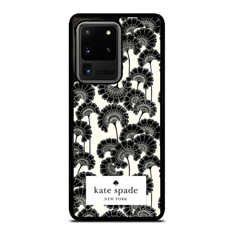 JAPANESE BLACK FLORAL KADE SPADE Samsung Galaxy S20 Ultra Case
