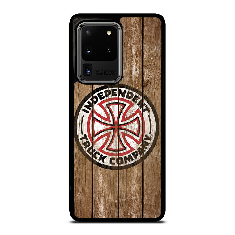 INDEPENDENT TRUCK LOGO WOODEN Samsung Galaxy S20 Ultra Case