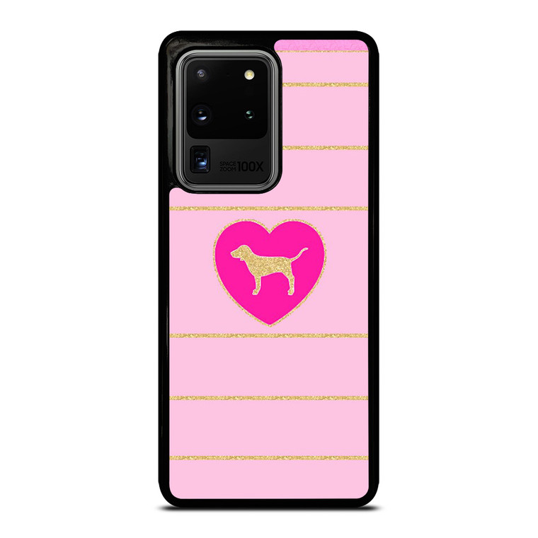 DOG PINK VICTORIA'S SECRET 2 Samsung Galaxy S20 Ultra Case