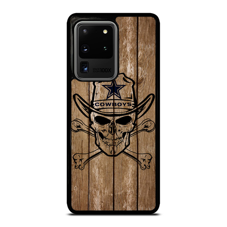 DALLAS COWBOYS SKULL 3 Samsung Galaxy S20 Ultra Case