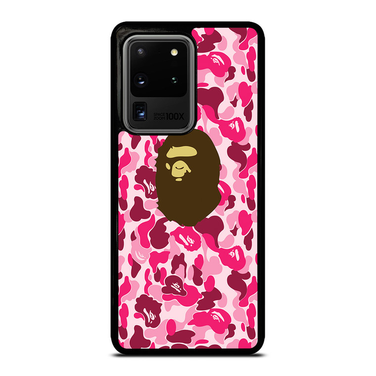 CAMO BAPE LOGO 2 Samsung Galaxy S20 Ultra Case
