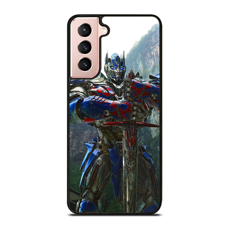 OPTIMUS PRIME WITH SWORD Samsung Galaxy S21 Case