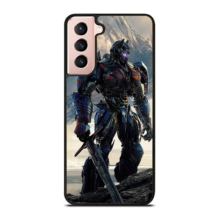 OPTIMUS PRIME WITH SWORD 2 Samsung Galaxy S21 Case