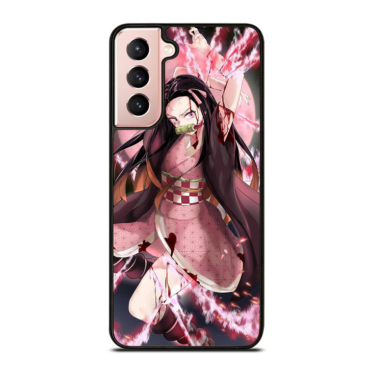 NEZUKO KAMADO DEMON SLAYER 3 Samsung Galaxy S21 Case
