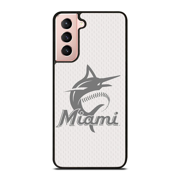 MIAMI MARLINS MLB LOGO 2 Samsung Galaxy S21 Case