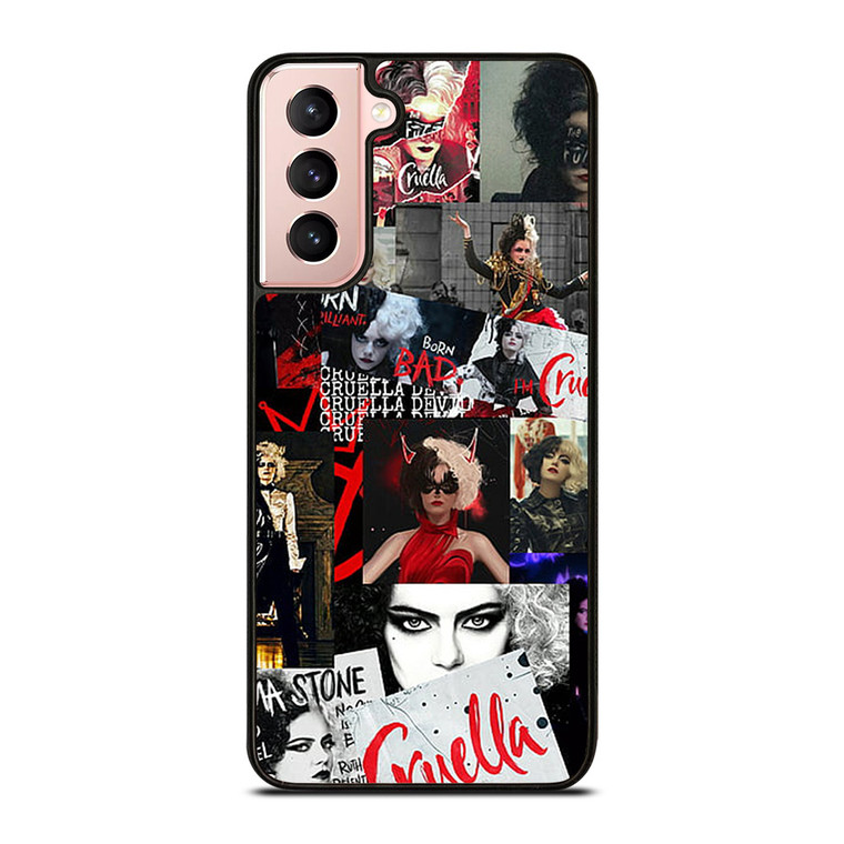 CRUELLA EMMA STONE COLLAGE Samsung Galaxy S21 Case