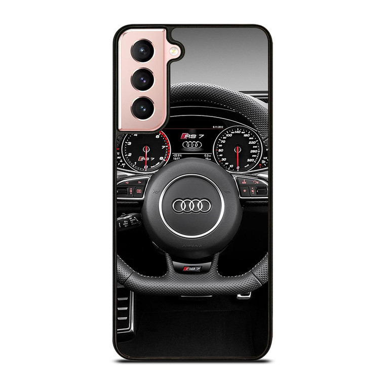 AUDI LOGO STREERING WHEEL Samsung Galaxy S21 Case