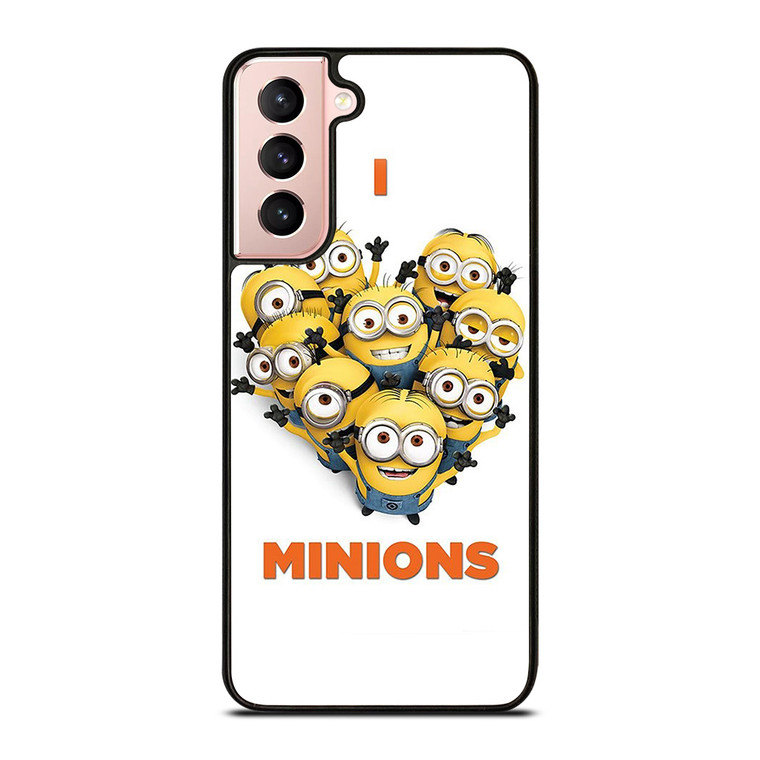 I LOVE MINIONS Samsung Galaxy S21 Case