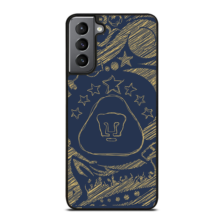 PUMAS UNAM ART LOGO Samsung Galaxy S21 Plus Case