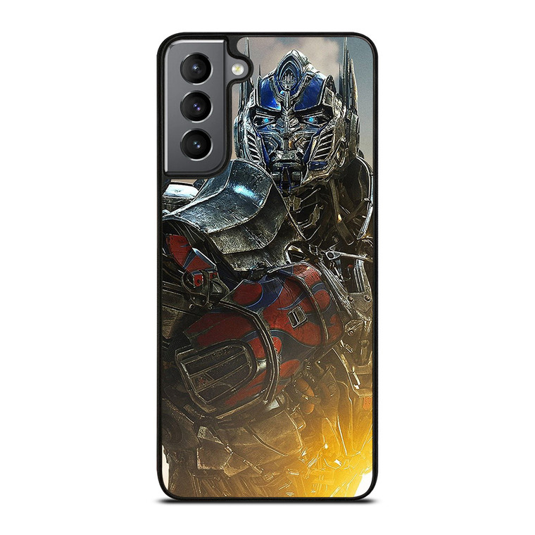 OPTIMUS PRIME WITH SWORD 3 Samsung Galaxy S21 Plus Case