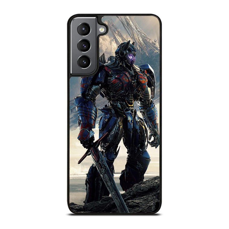 OPTIMUS PRIME WITH SWORD 2 Samsung Galaxy S21 Plus Case