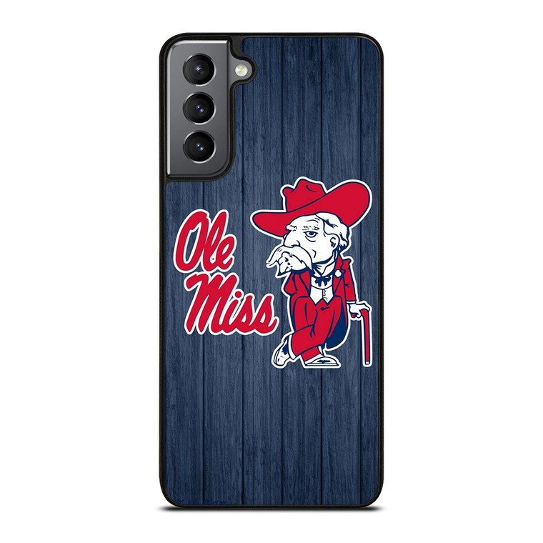OLE MISS BASEBALL LOGO Samsung Galaxy S21 Plus Case