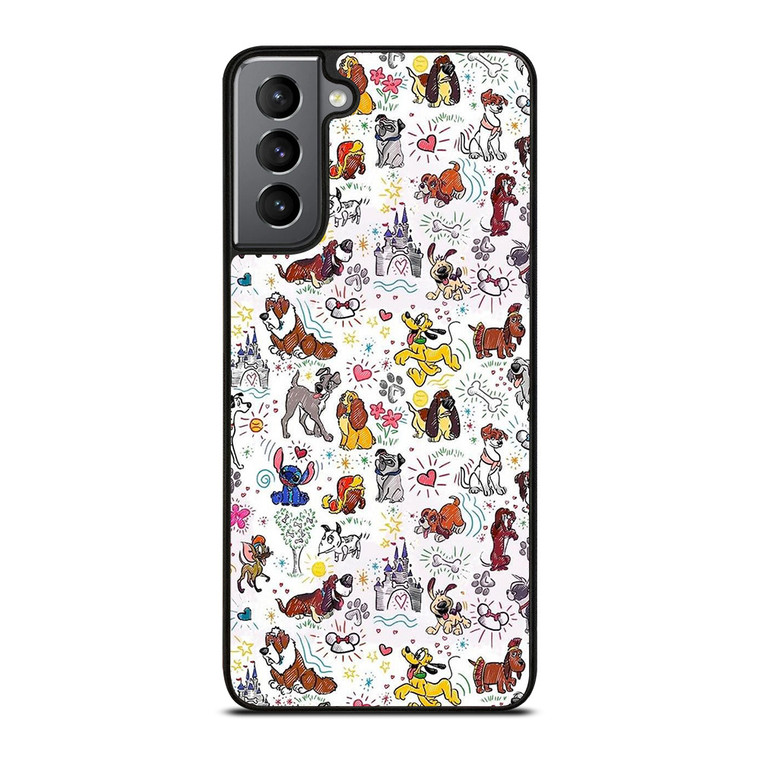 DOONEY DOG PATTERN Samsung Galaxy S21 Plus Case