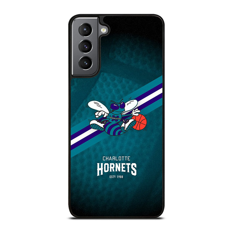 CHARLOTTE HORNETS LOGO 3 Samsung Galaxy S21 Plus Case