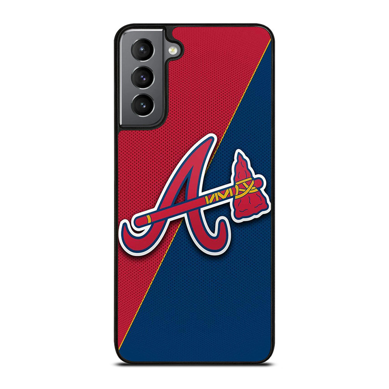 ATLANTA BRAVES LOGO 3 Samsung Galaxy S21 Plus Case