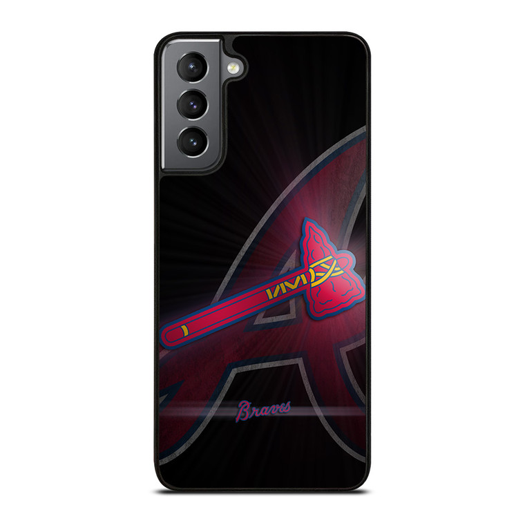 ATLANTA BRAVES LOGO 2 Samsung Galaxy S21 Plus Case