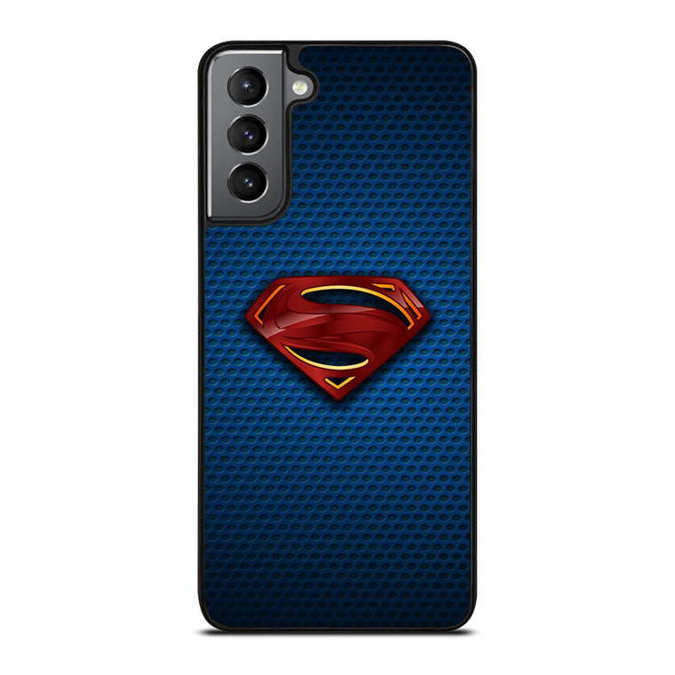 SUPERMAN ELECTRIC BLUE LOGO 2 Samsung Galaxy S21 Plus Case