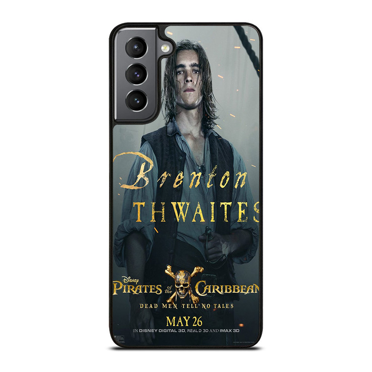 PIRATES OF THE CARIBBEAN BRENTON THWAITES Samsung Galaxy S21 Plus Case