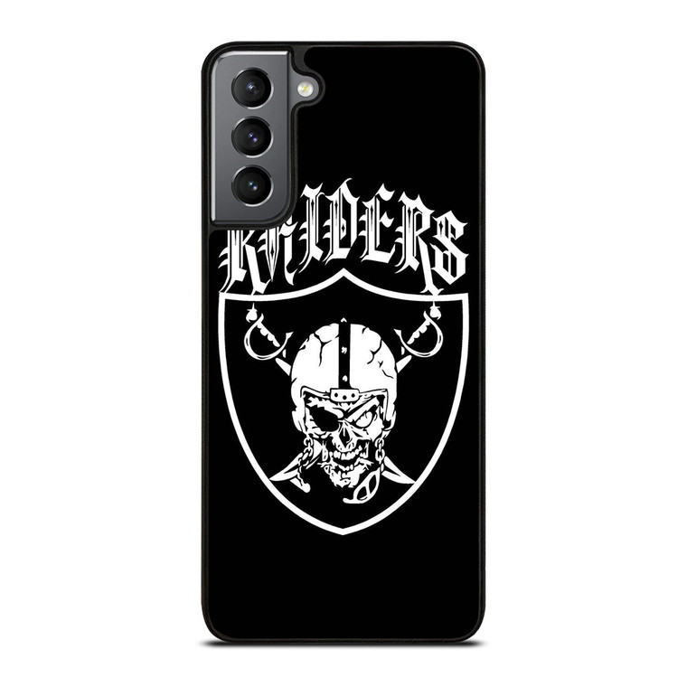 OAKLAND RAIDERS SKULL Samsung Galaxy S21 Plus Case