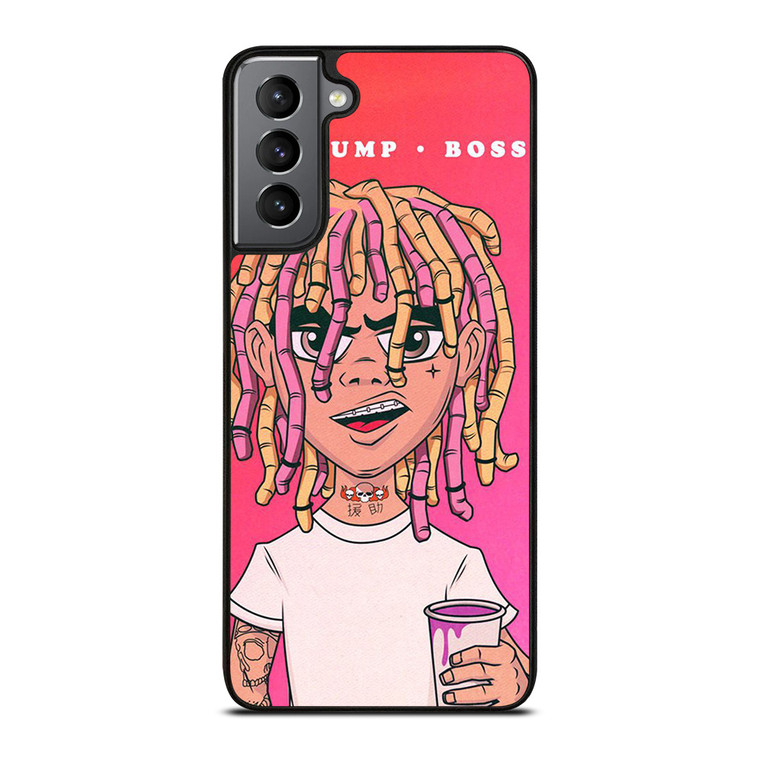 LIL PUMP BOSS CARTOON Samsung Galaxy S21 Plus Case