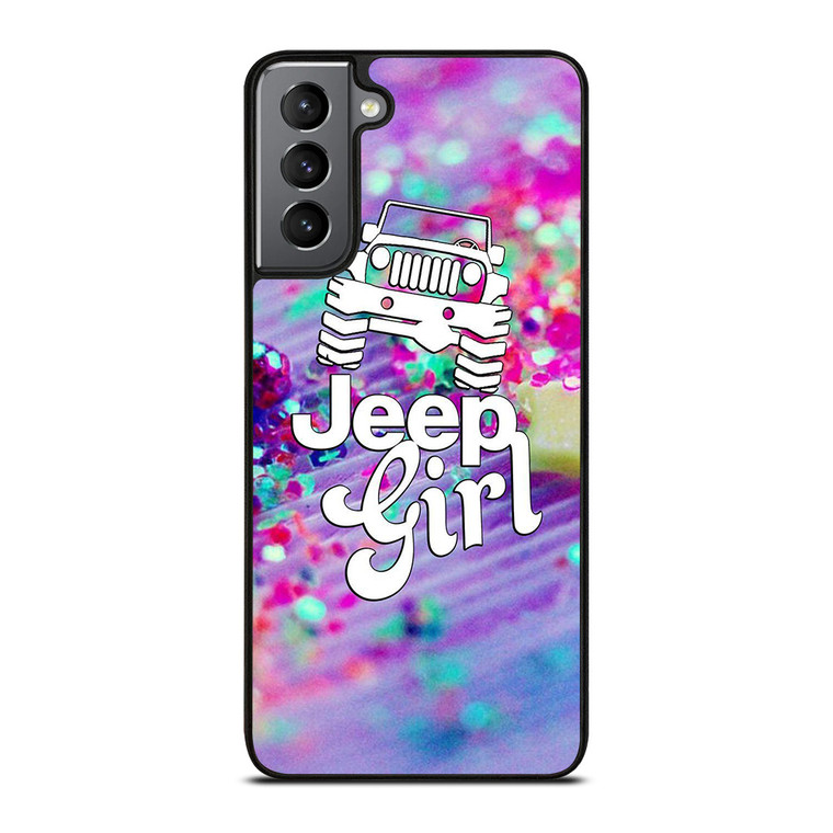 JEEP GIRL PINK Samsung Galaxy S21 Plus Case