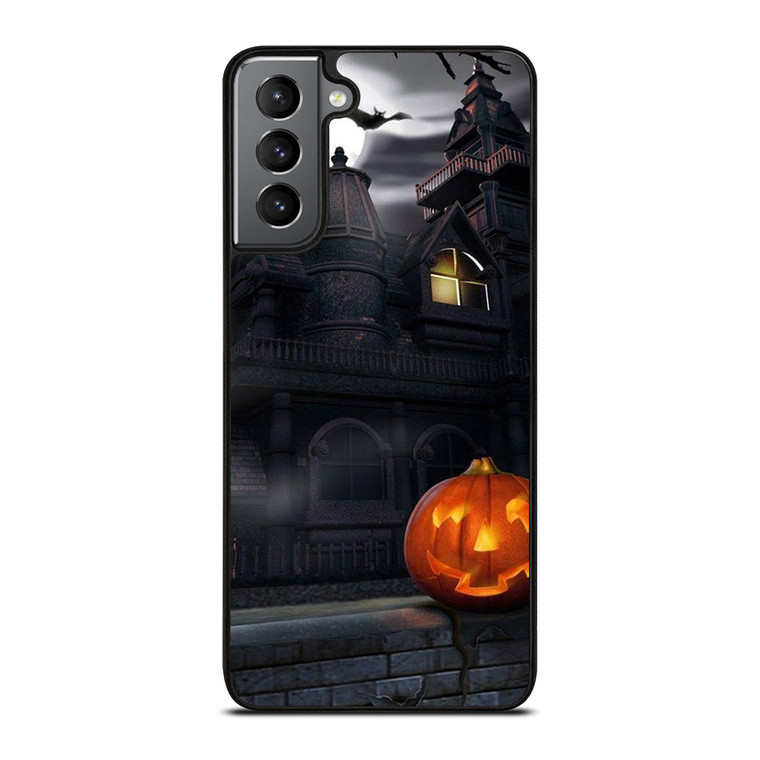 HALLOWEEN SCARY HOUSE Samsung Galaxy S21 Plus Case