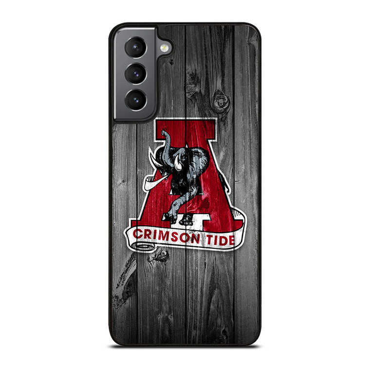 ALABAMA CRIMSON TIDE WOODEN Samsung Galaxy S21 Plus Case