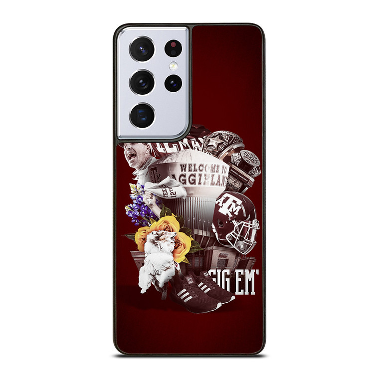 TEXAS A&M AGGIES Samsung Galaxy S21 Ultra Case