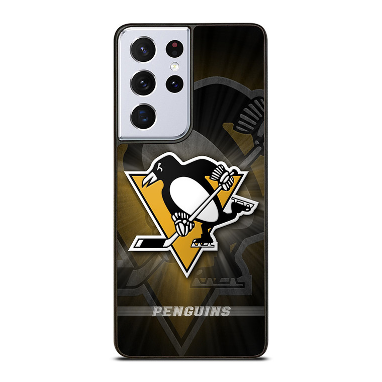 PITTSBURGH PENGUINS LOGO 3 Samsung Galaxy S21 Ultra Case