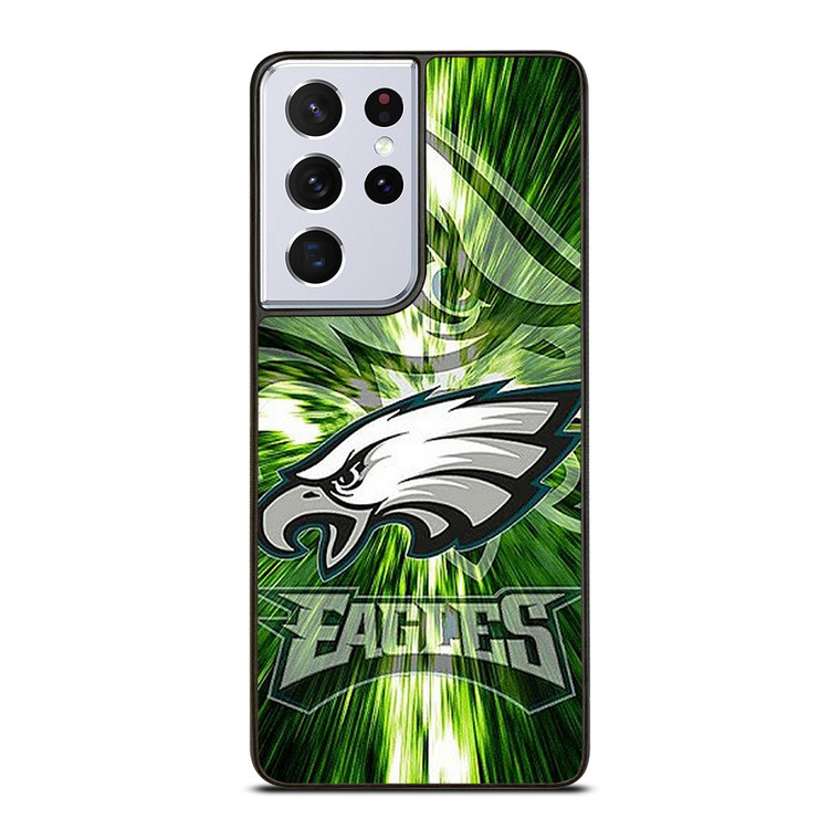 PHILADELPHIA EAGLES LOGO 3 Samsung Galaxy S21 Ultra Case