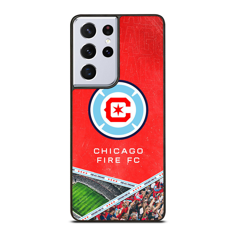 CHICAGO FIRE LOGO Samsung Galaxy S21 Ultra Case
