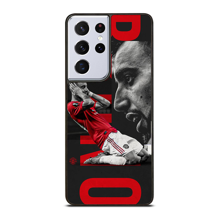 BRUNO FERNANDES MANCHESTER UNITED Samsung Galaxy S21 Ultra Case