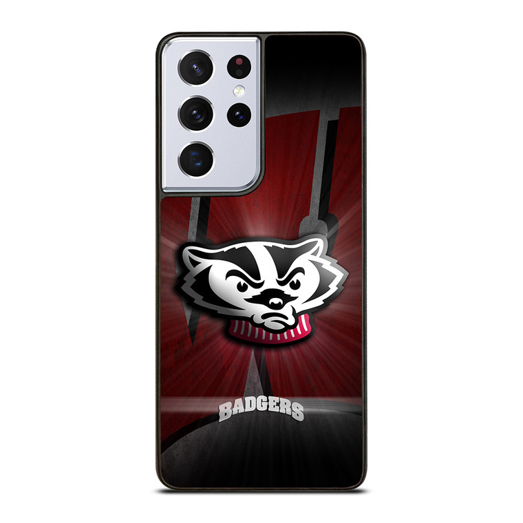 WISCONSIN BADGERS Samsung Galaxy S21 Ultra Case