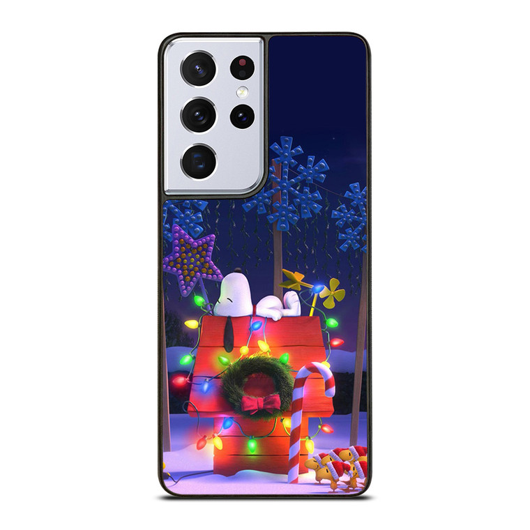 SNOOPY CHRISTMAS Samsung Galaxy S21 Ultra Case