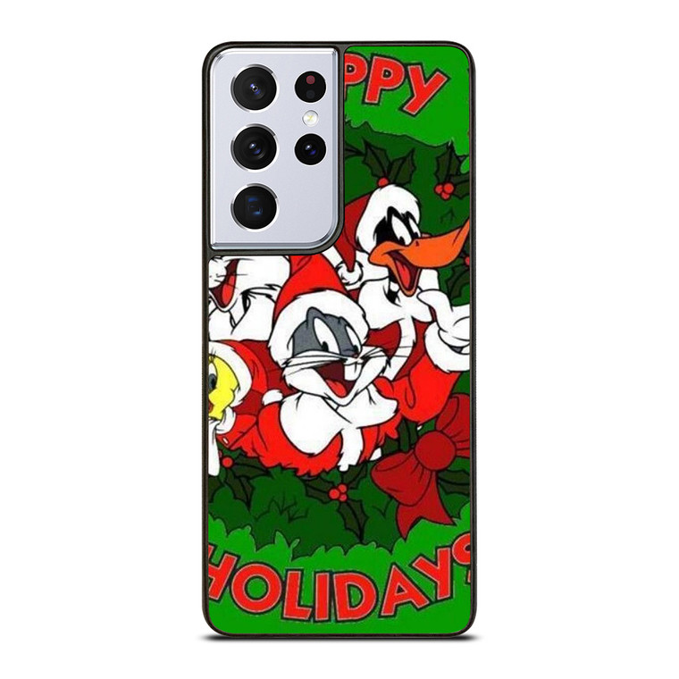 LOONEY TUNES CHRISTMAS Samsung Galaxy S21 Ultra Case