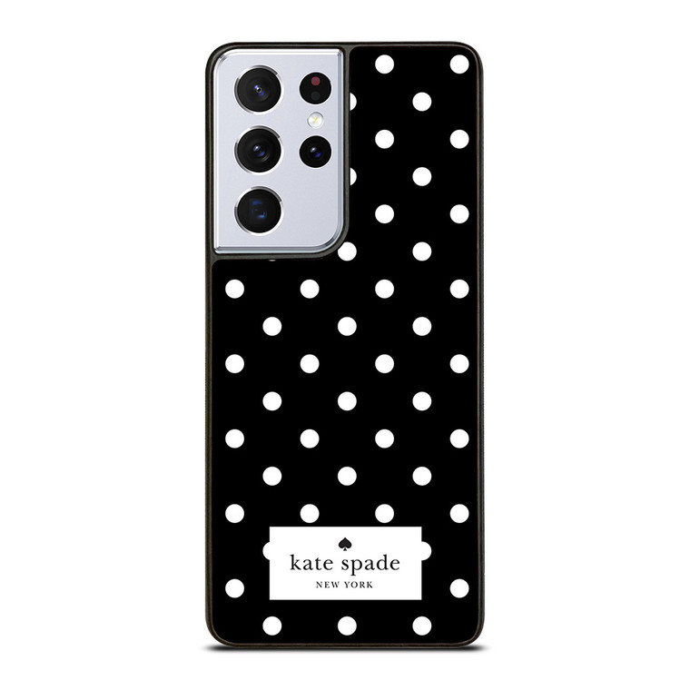 KATE SPADE POLKA BLACK Samsung Galaxy S21 Ultra Case