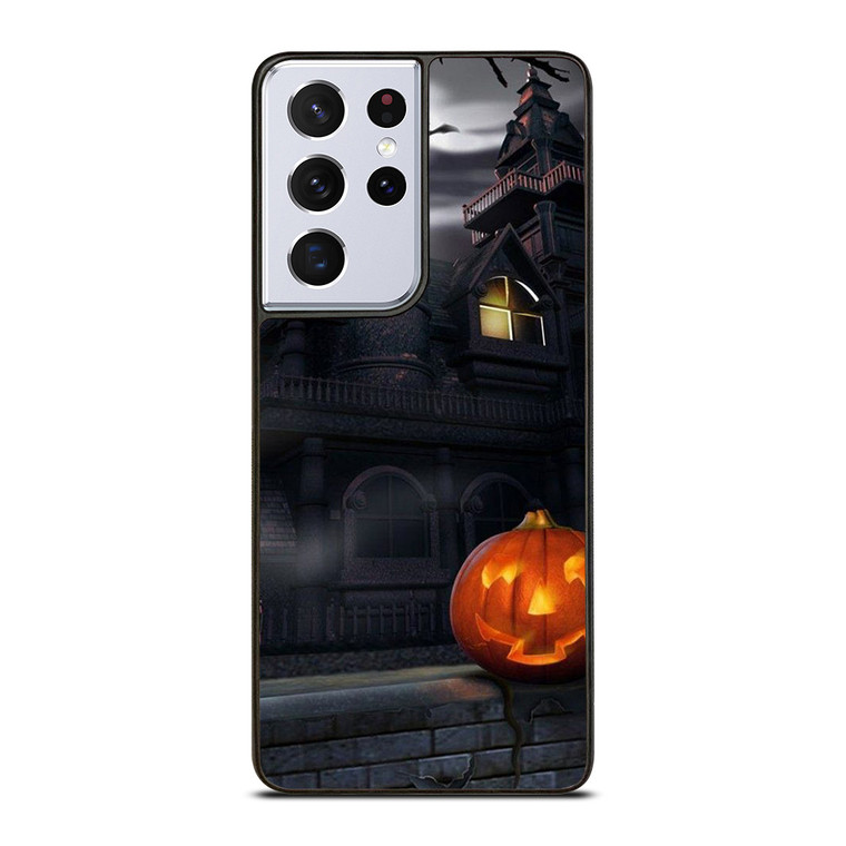 HALLOWEEN SCARY HOUSE Samsung Galaxy S21 Ultra Case