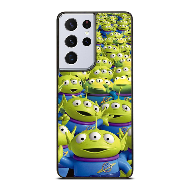 GREEN ALIEN TOY STORY Samsung Galaxy S21 Ultra Case