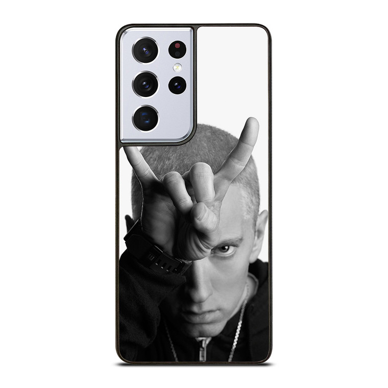EMINEM HORNS RAPPER Samsung Galaxy S21 Ultra Case