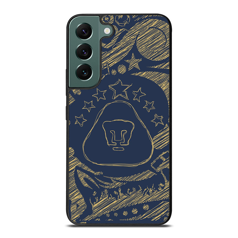 PUMAS UNAM ART LOGO Samsung Galaxy S22 Case