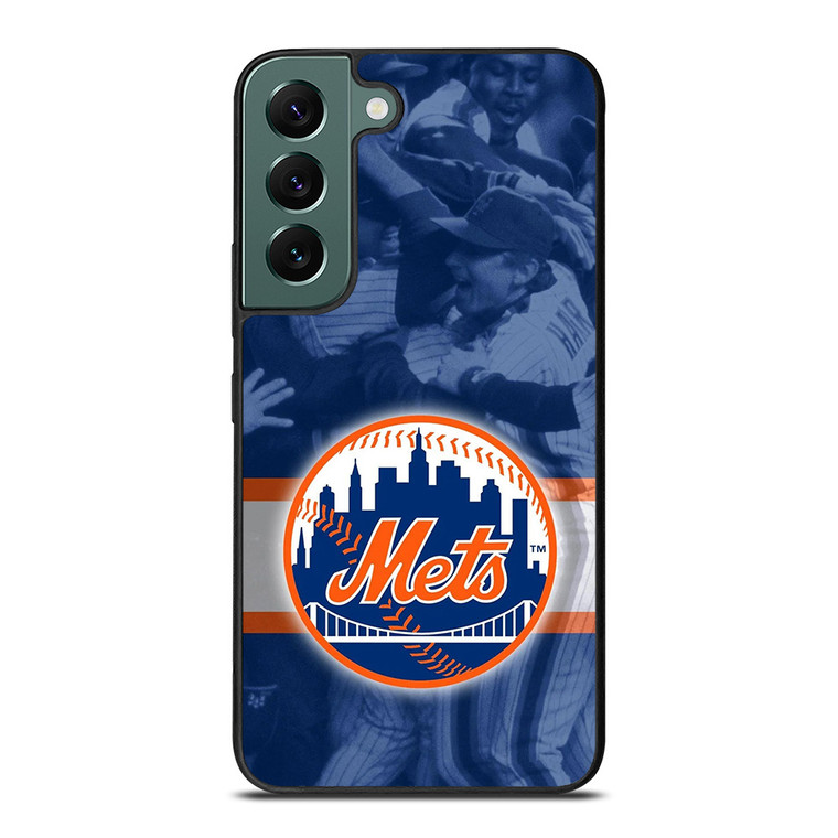 NEW YORK METS LOGO 4 Samsung Galaxy S22 Case