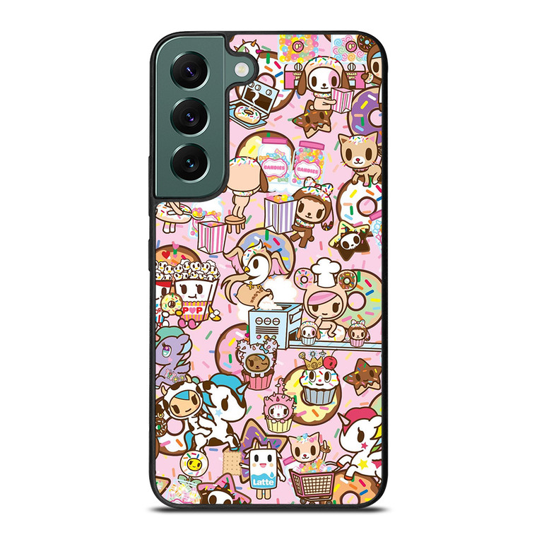 TOKIDOKI UNICORN DONUTELLA COLLAGE Samsung Galaxy S22 Case