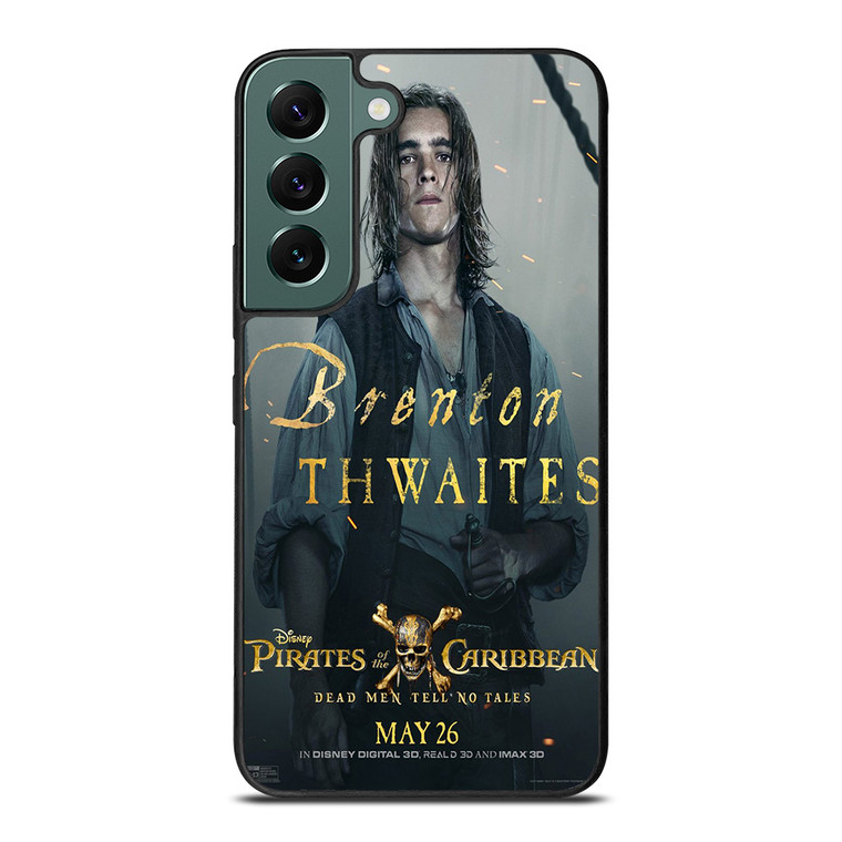 PIRATES OF THE CARIBBEAN BRENTON THWAITES Samsung Galaxy S22 Case