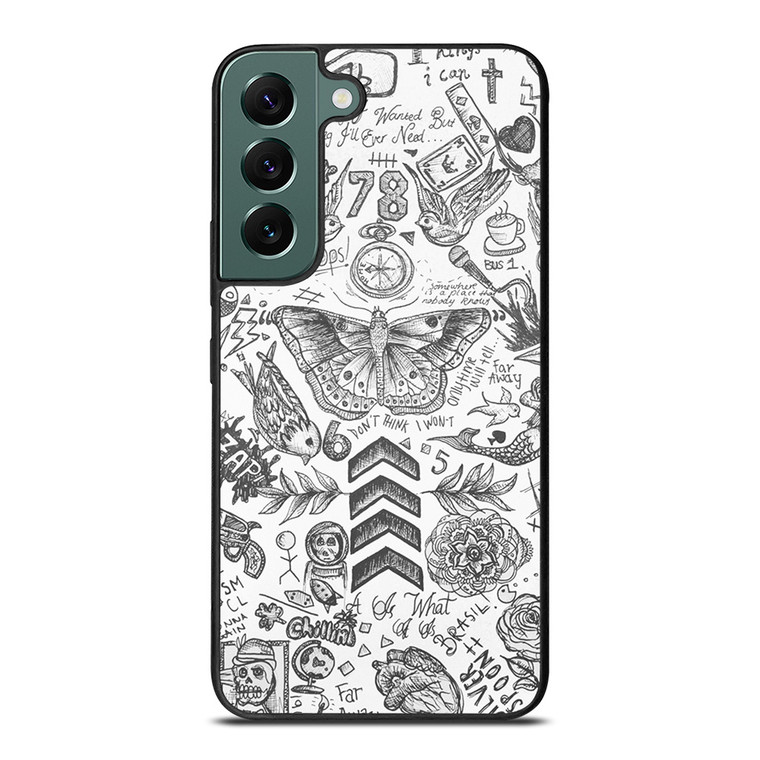 ONE DIRECTION TATTOOS Samsung Galaxy S22 Case